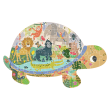 Shaped Puzzle - Jungle 60-piece