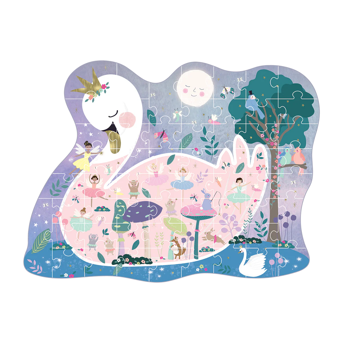 Shaped Puzzle - Enchanted 60-piece