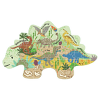 Shaped Puzzle - Dino 60-piece