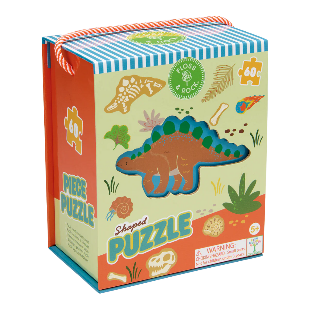 Shaped Puzzle - Dino 60-piece