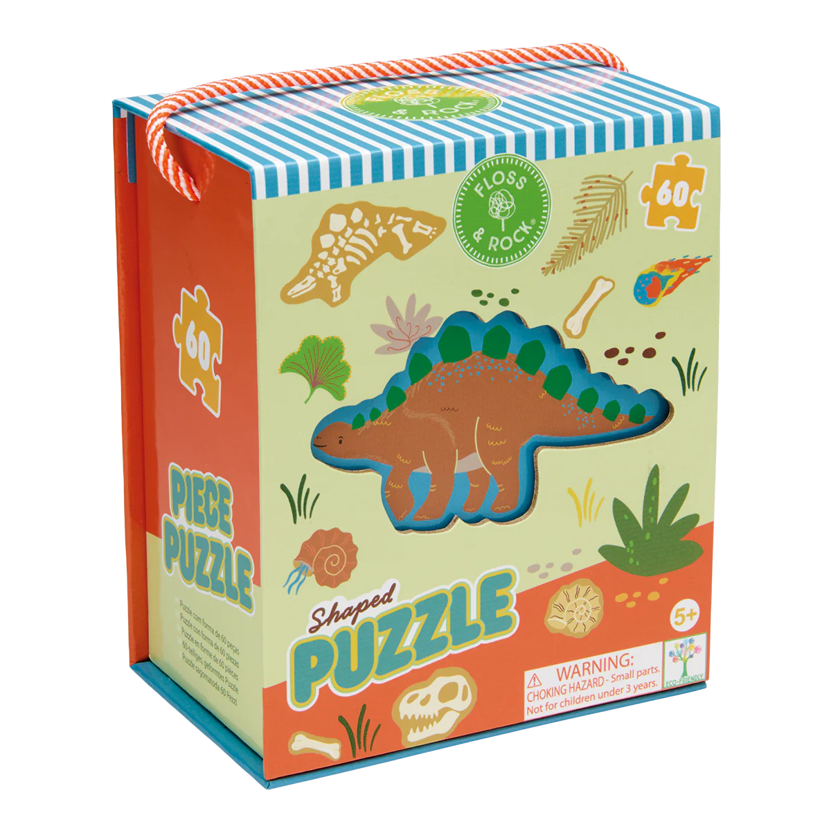 Shaped Puzzle - Dino 60-piece
