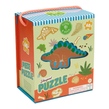 Shaped Puzzle - Dino 60-piece