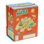 Shaped Puzzle - Dino 60-piece