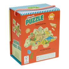 Shaped Puzzle - Dino 60-piece
