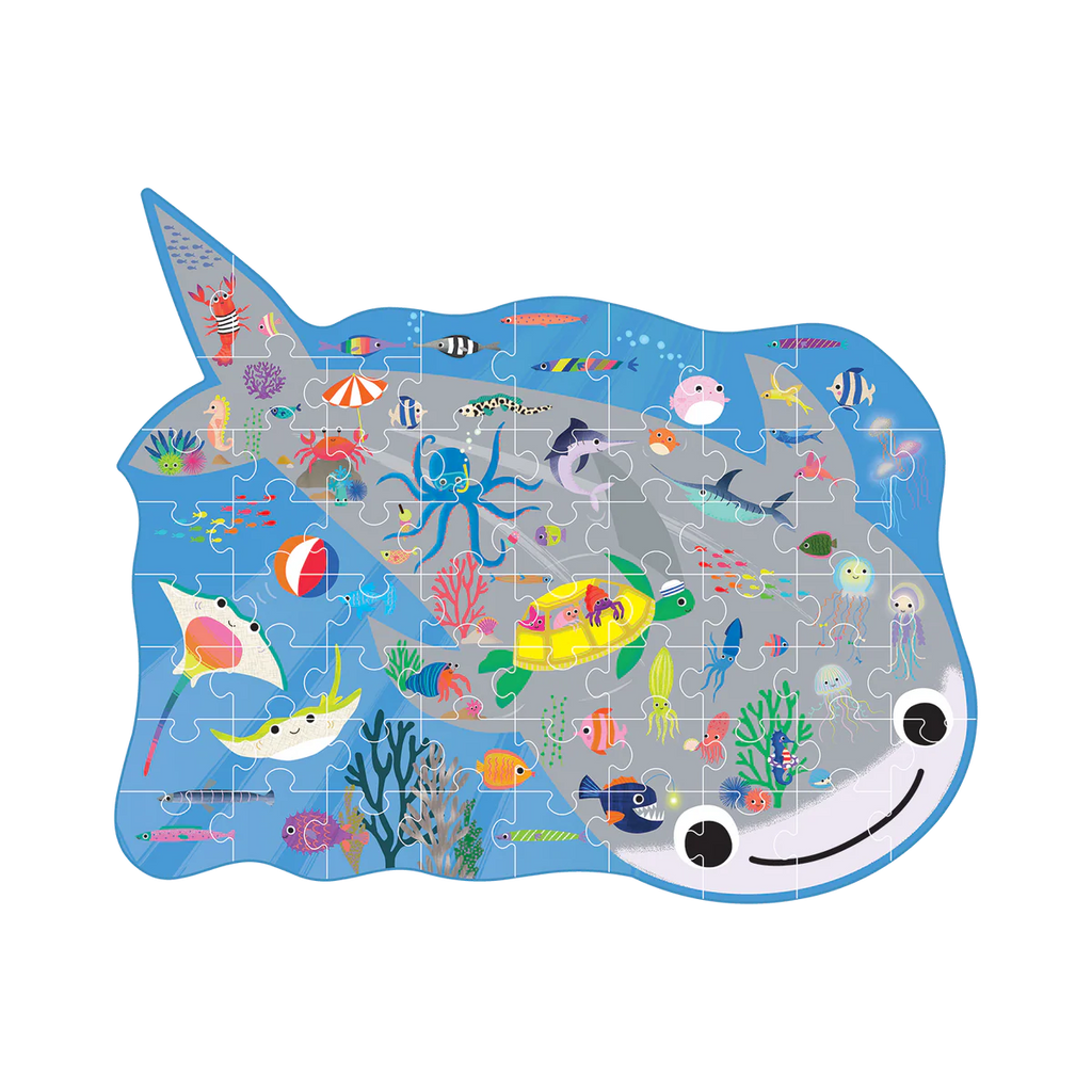 Shaped Puzzle - Ocean 60-piece