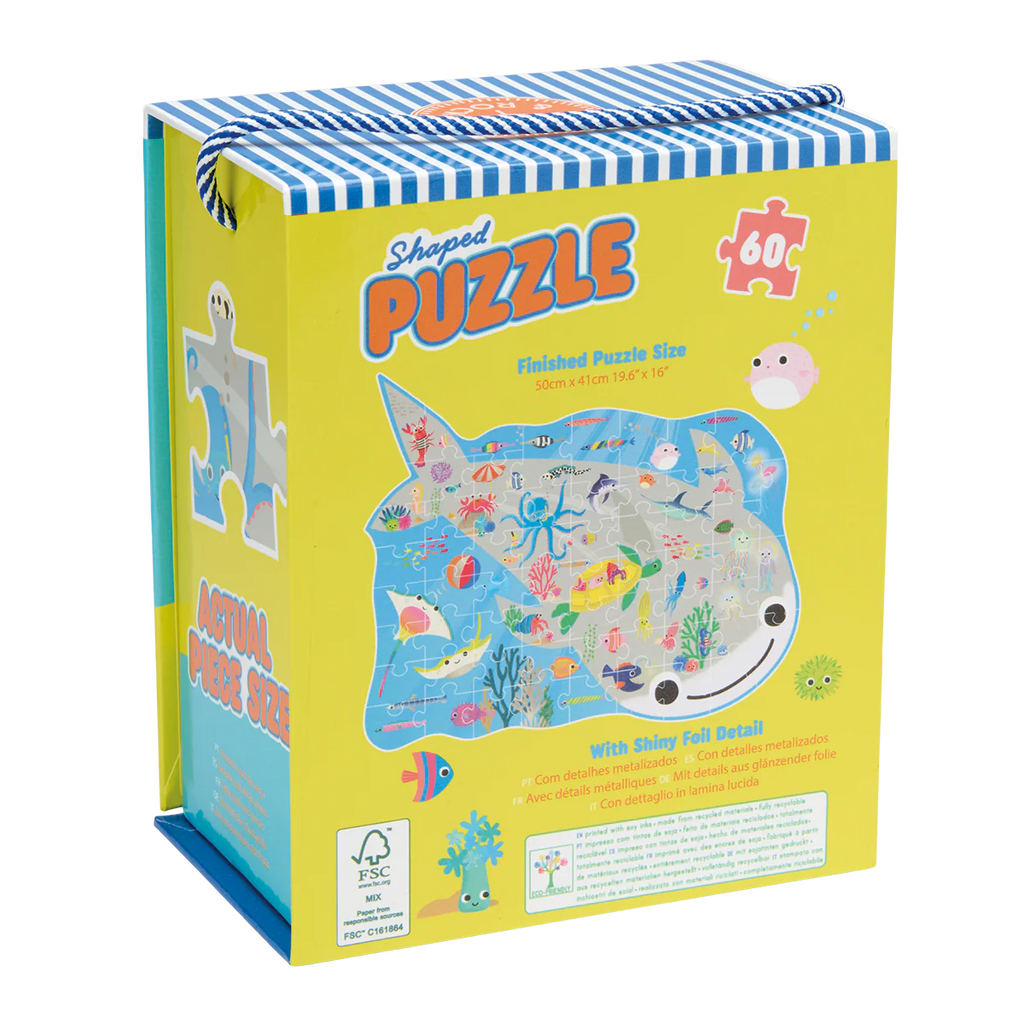 Shaped Puzzle - Ocean 60-piece