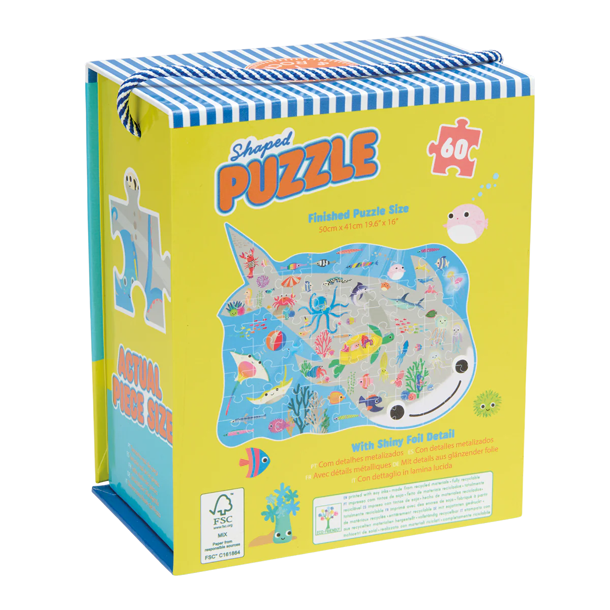 Shaped Puzzle - Ocean 60-piece