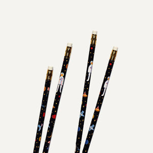 Space Pencils - Set of 4