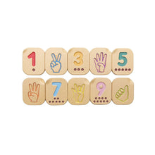 Hand Sign Numbers 1 - 10