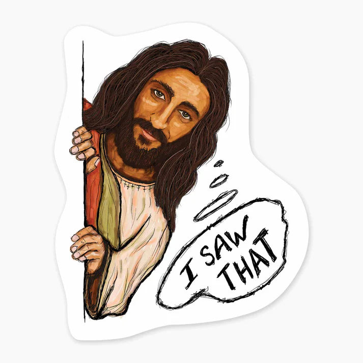 I Saw That - Mini Sticker