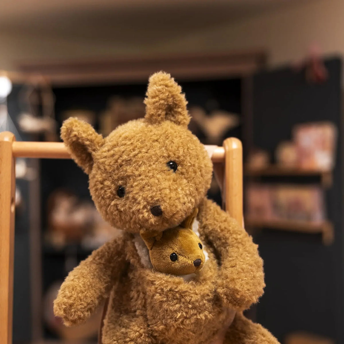Kangaroo Plush Backpack