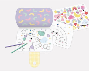 Children's colouring book Rainbow Dreams