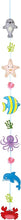 Felt-Sewing-Set garland Ocean