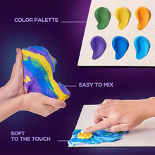 Sensory Art - 3D Clay Painting Kit, Starry Night, Vincent Van Gogh