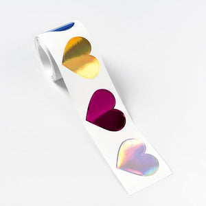 Sticker roll Hearts