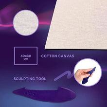 Sensory Art - 3D Clay Painting Kit, Starry Night, Vincent Van Gogh