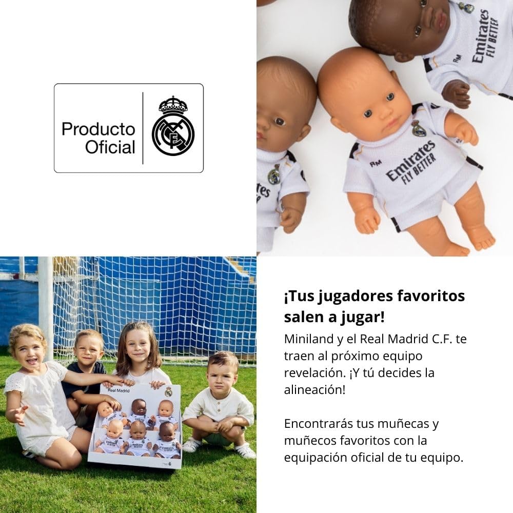 Muñeca Asiatica Real Madrid