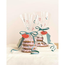 Candy Bag Set a floral Christmas