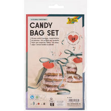 Candy Bag Set a floral Christmas