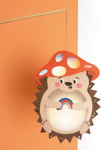 DIY Lantern Hedgehog