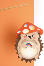 DIY Lantern Hedgehog