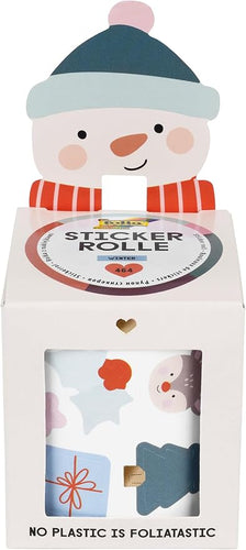 Sticker roll Winter