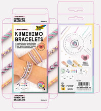 Kumihimo Bracelets Kit Pastel Rainbow