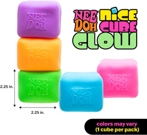 Glow Nice Cube Nee Doh (5 colores)