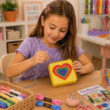 Heart Needlepoint Bag Kit