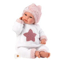 Muñeco Llorens que llora 36 cm - Recién Nacidos con sonidos de bebé - Baby Pijama Estrella