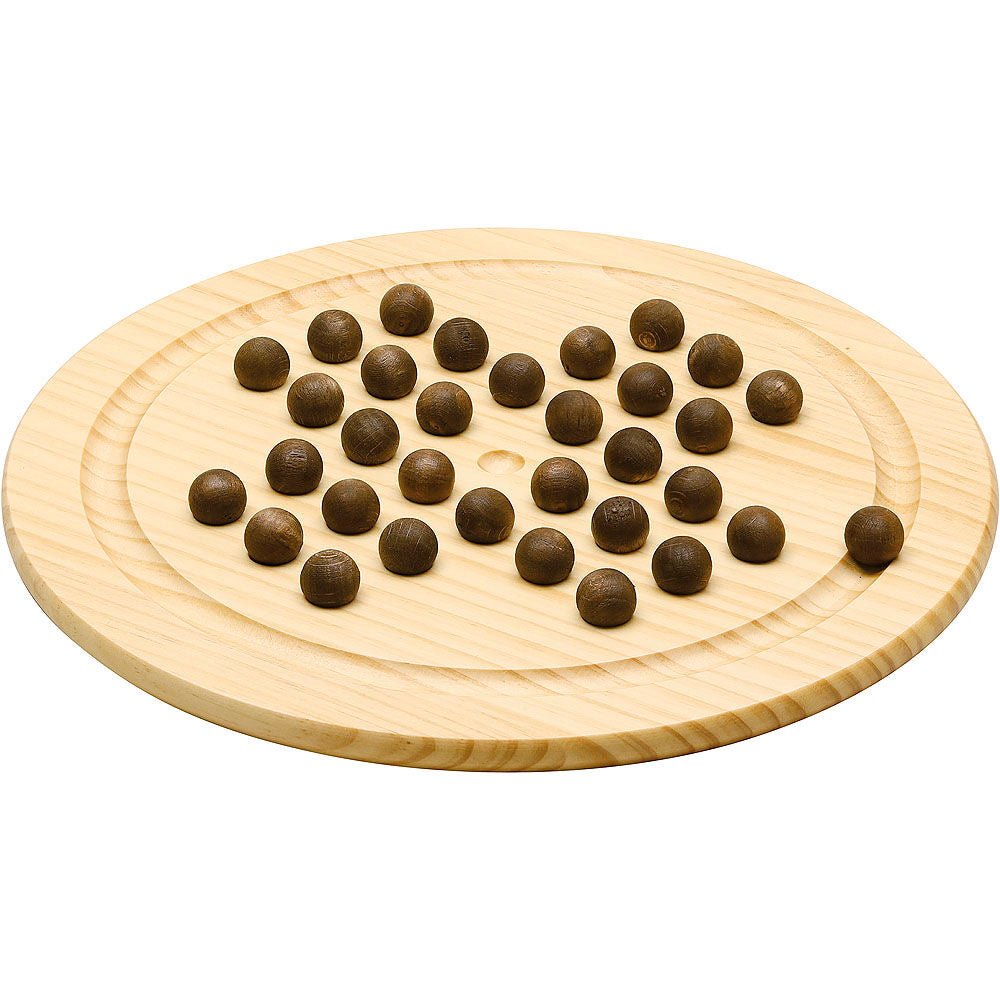 Wooden Solitaire Game