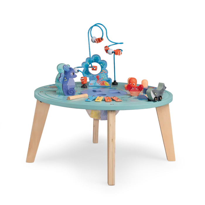 Mesa de actividades - Aventuras de Paulie