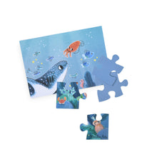 Puzzle fosforescente Bajo el mar 24 piezas