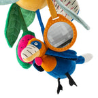 Peluche de flor de actividad colgante