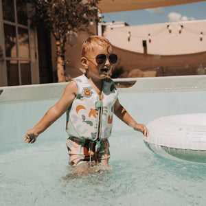 Swim Vest 3-6 Years- Abstract Multicolored