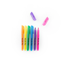 6 marcadores flúo - Colección Loufoques