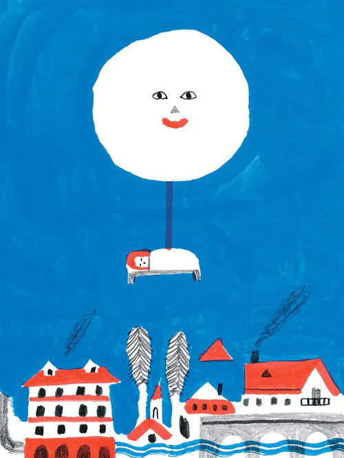 La luna con correa