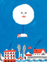 La luna con correa