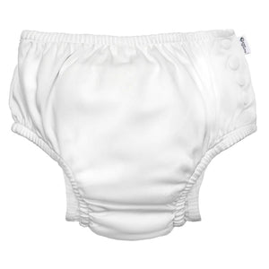 Eco Snap Swim Diaper-White (3 Tallas)