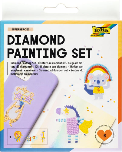 Diamond Painting Set Superheroes