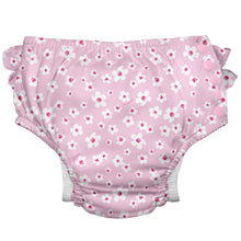 Eco Snap Ruffled Swim Diaper-Light Pink Small Blossoms (3 Tallas)