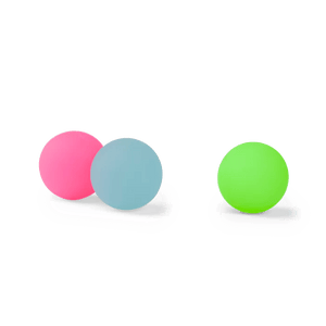 Pelota saltarina fosforescente azul Pequeñas Maravillas