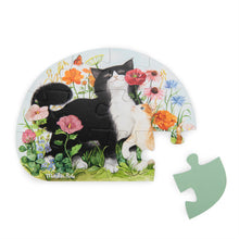 4 minipuzzles de animales (4 x 12 piezas)