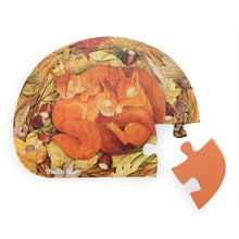 4 minipuzzles de animales (4 x 12 piezas)