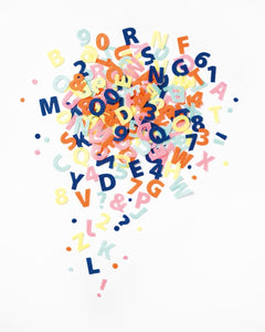 Felt Decoration Letters & Numbers