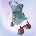 Doll Stroller with Swivel Wheel and Light