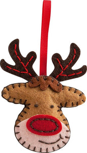 Felt-Sewing-Set Santa Reindeer