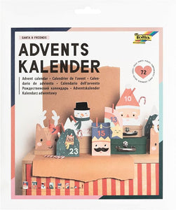 Advent calendar Santa & Friends
