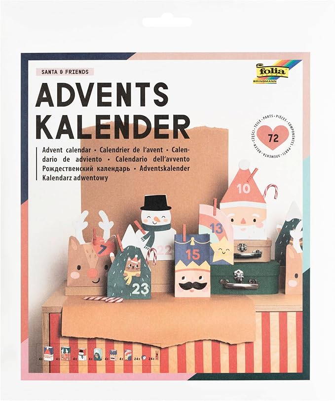 Advent calendar Santa & Friends