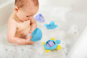 Sea life bath set